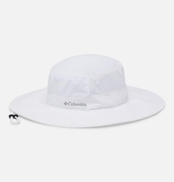 Columbia Coolhead II Hats White For Men's NZ16835 New Zealand